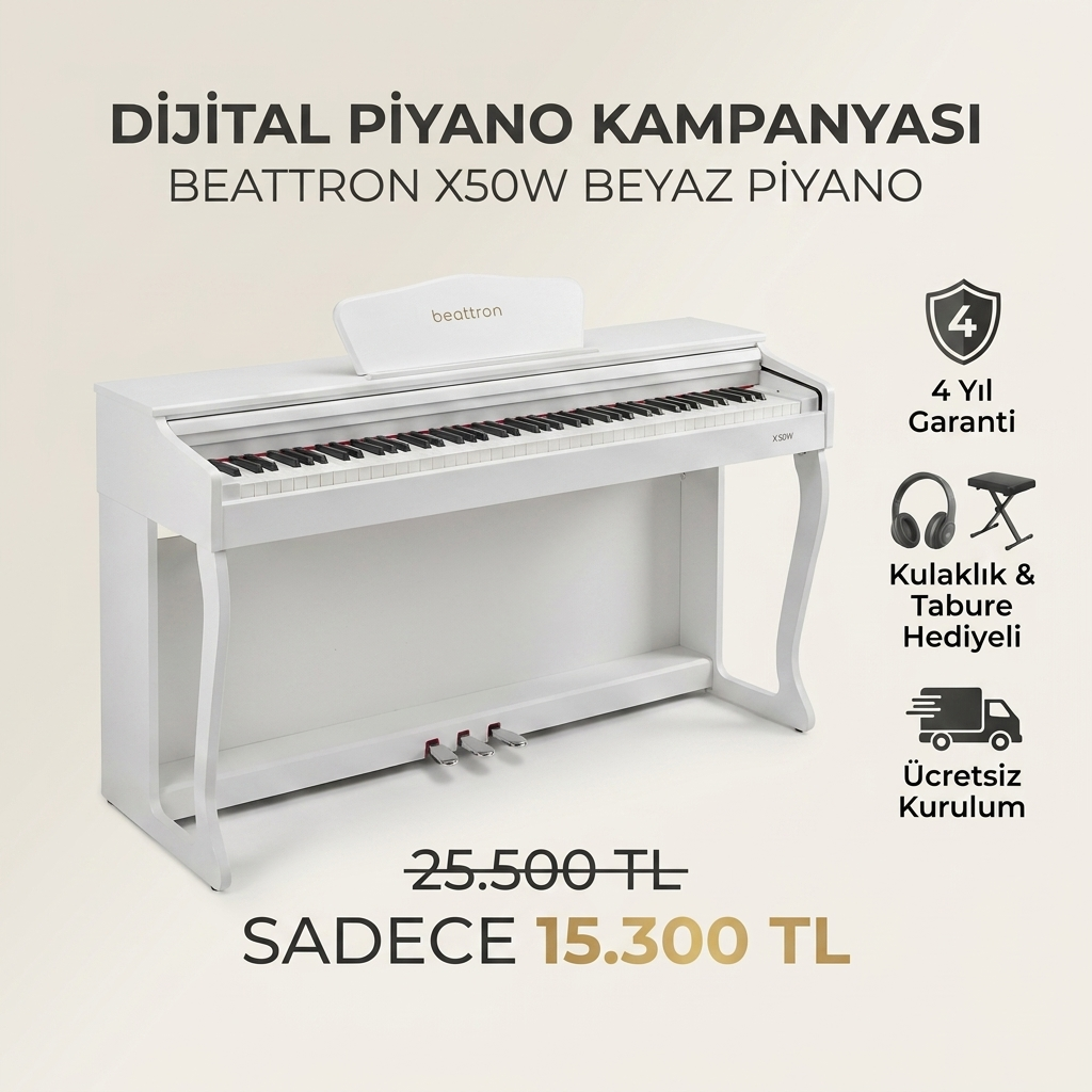 Beattron X50W Beyaz