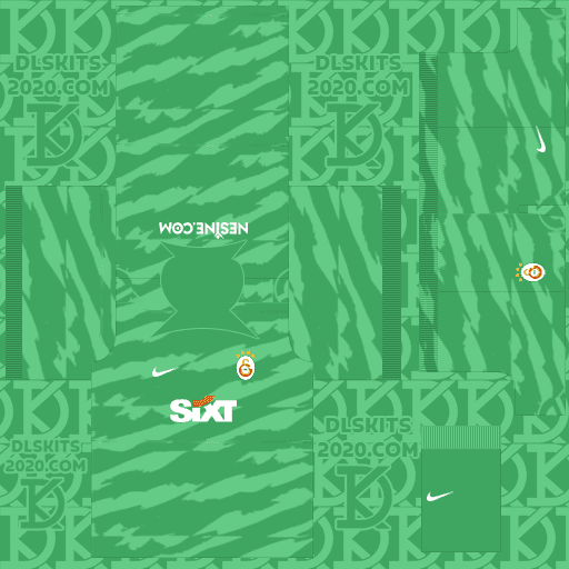 Galatasaray PLS Kits 2023-2024 Released Nike - Pro League Soccer Kits 2023 (Goalkeeper Third)