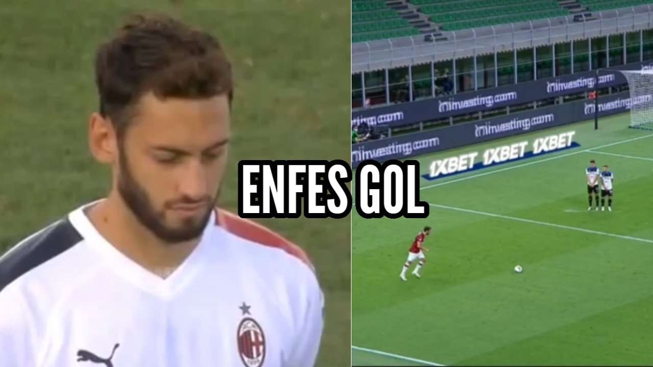 Hakan Çalhanoğlu Enfes Gol Atti | Hakan Çalhanoğlu vs Atalanta