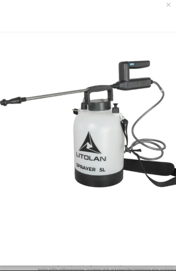 LITOLAN İLAÇLAMA POMPASI 5 LT