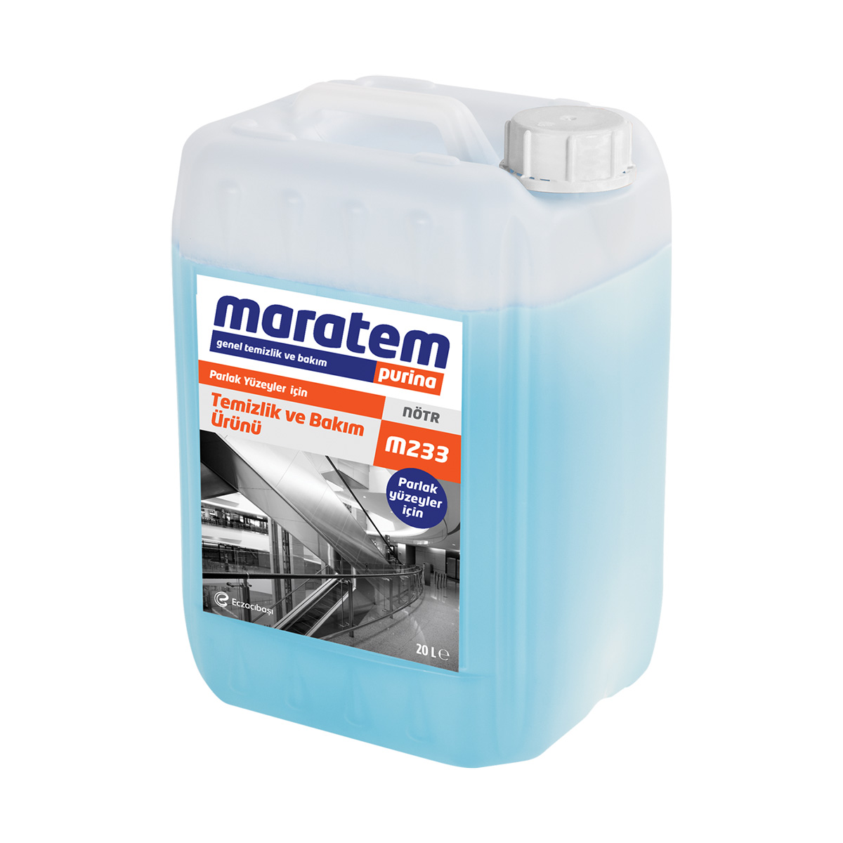 MARATEM M-233 ALKOL BAZLI YÜZEY TEMİZLEYİCİ 20 LT
