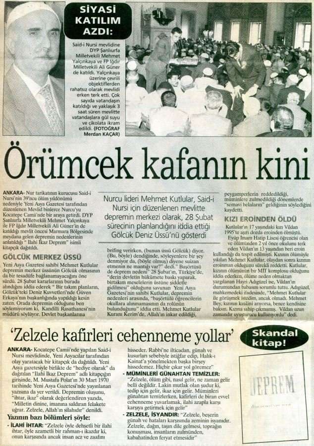 Sabah’ın kirli arşivi, “28 Şubat”ın pespaye tetikçiliğinin en bayağı örnekleriyle doludur.
