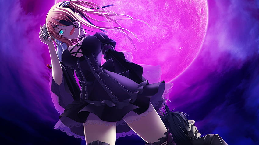 desktop-wallpaper-anime-girl-purple-purple-anime-full