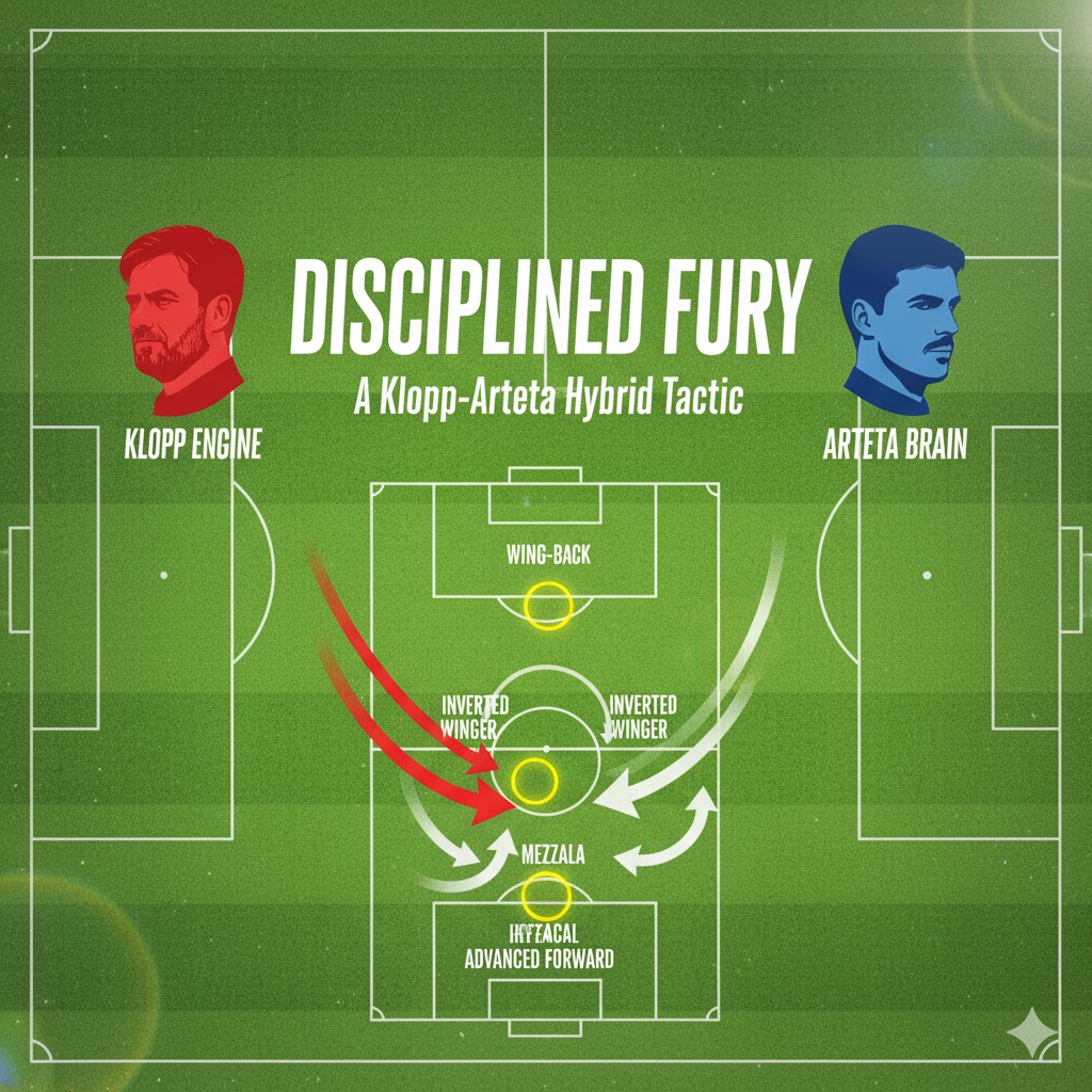 The "Disciplined Fury" 4-3-3: A Klopp-Arteta Hybrid