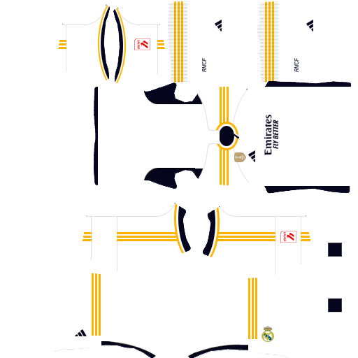 real madrid 2024 dls Dream League Soccer Kits Forma home