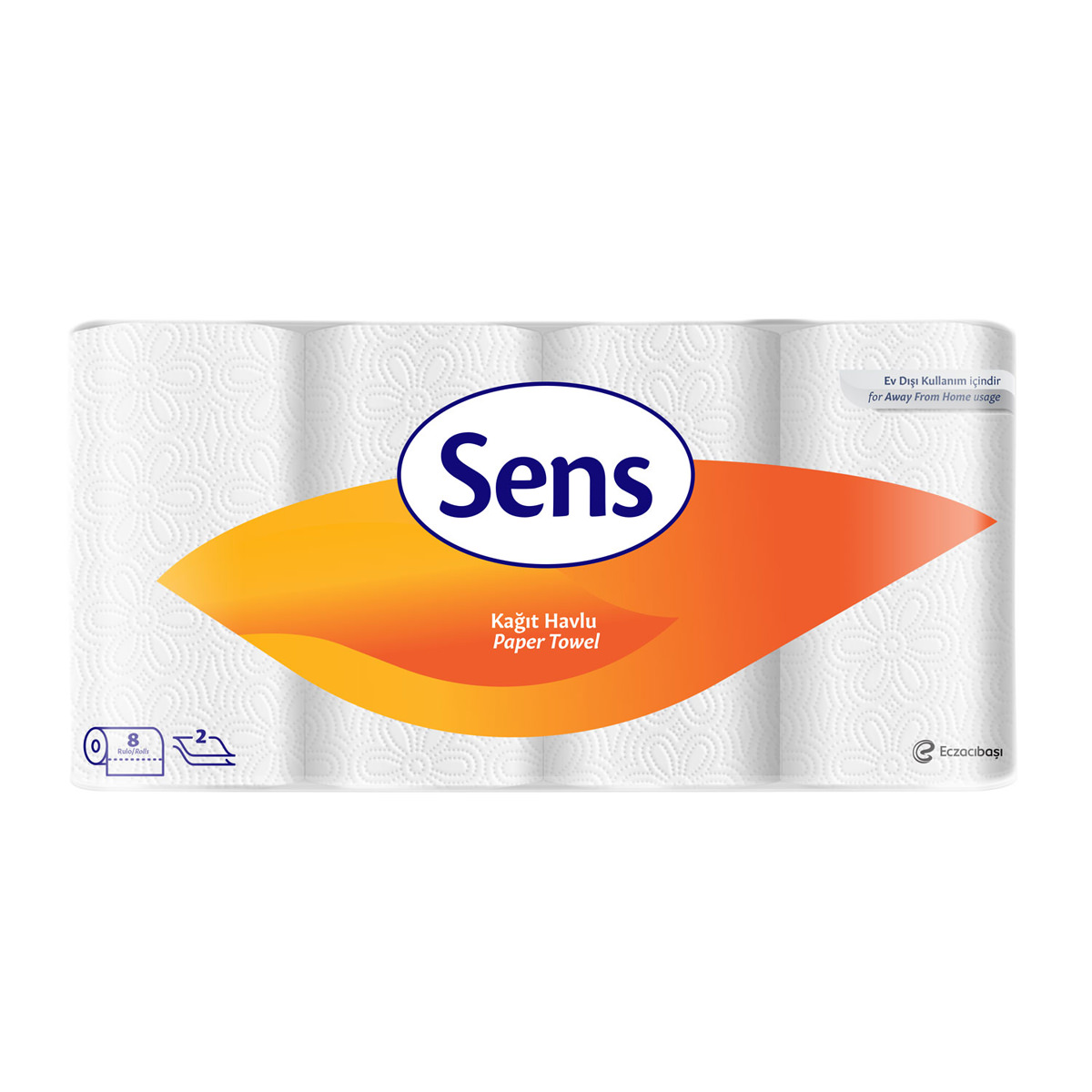 SENS KAĞIT HAVLU PEÇETE 8"Lİ
