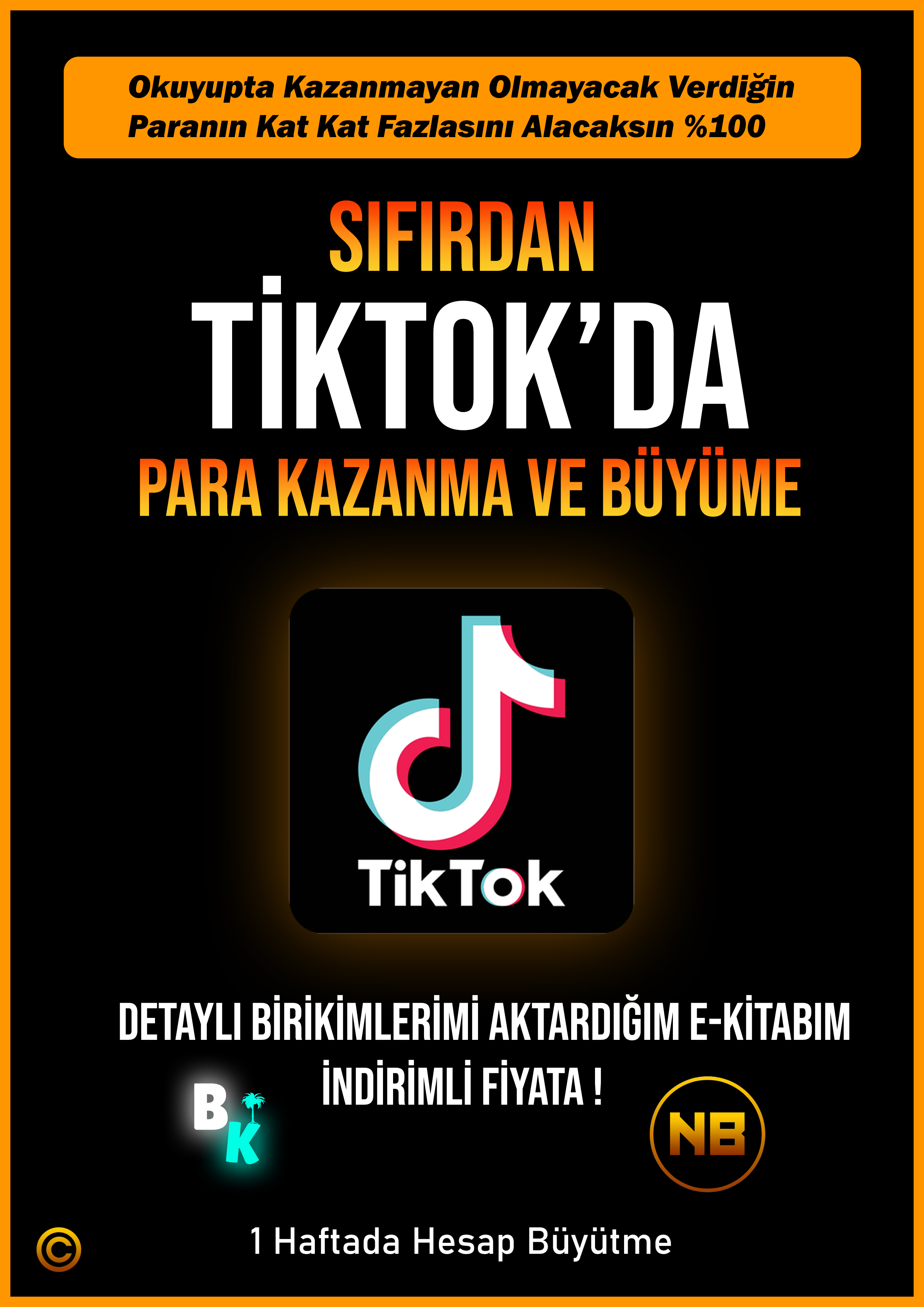 Tiktok Hesap Büyütme E-Kitap