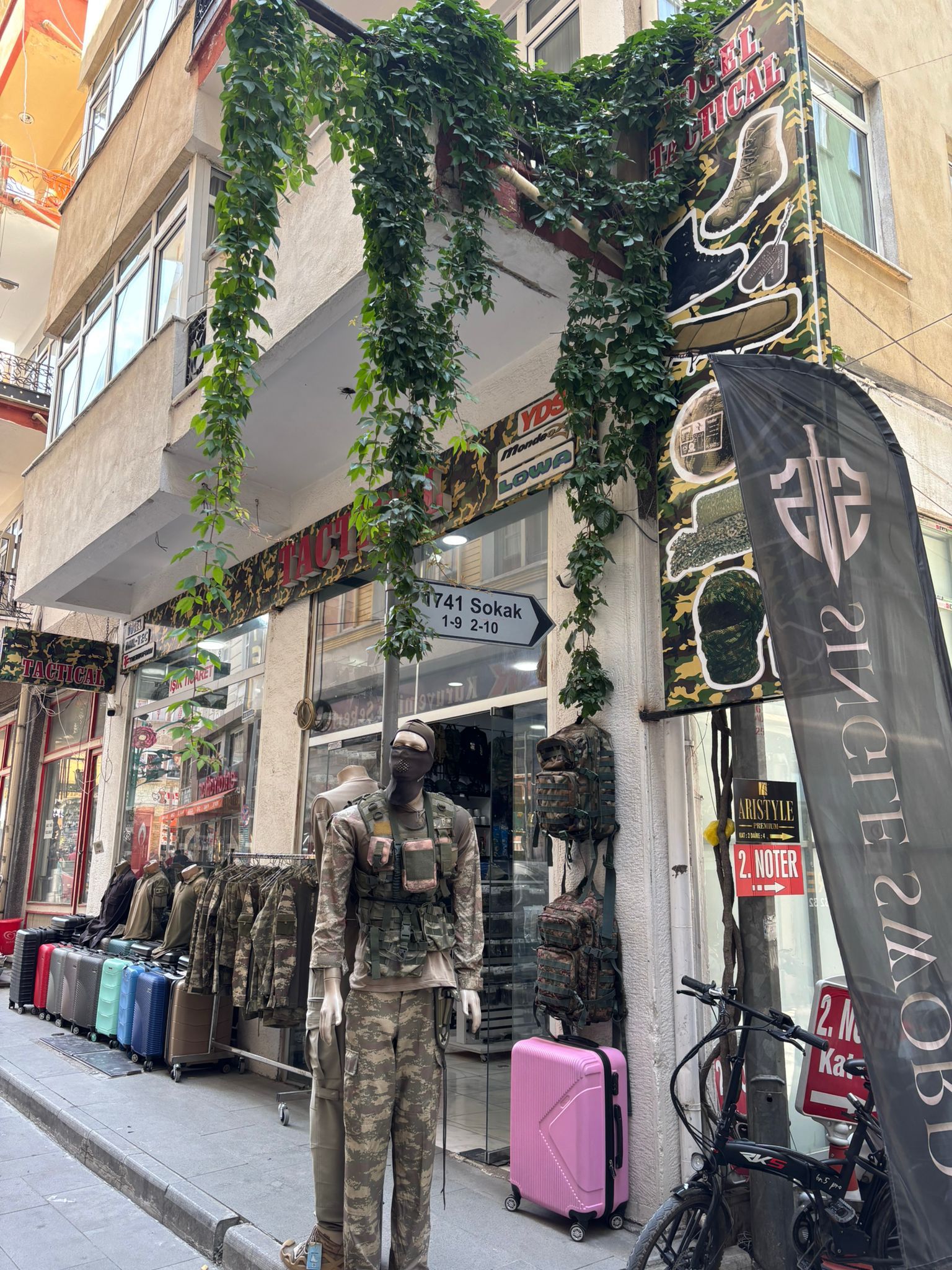 Isparta ışık ticaret askeri malzeme magaza
