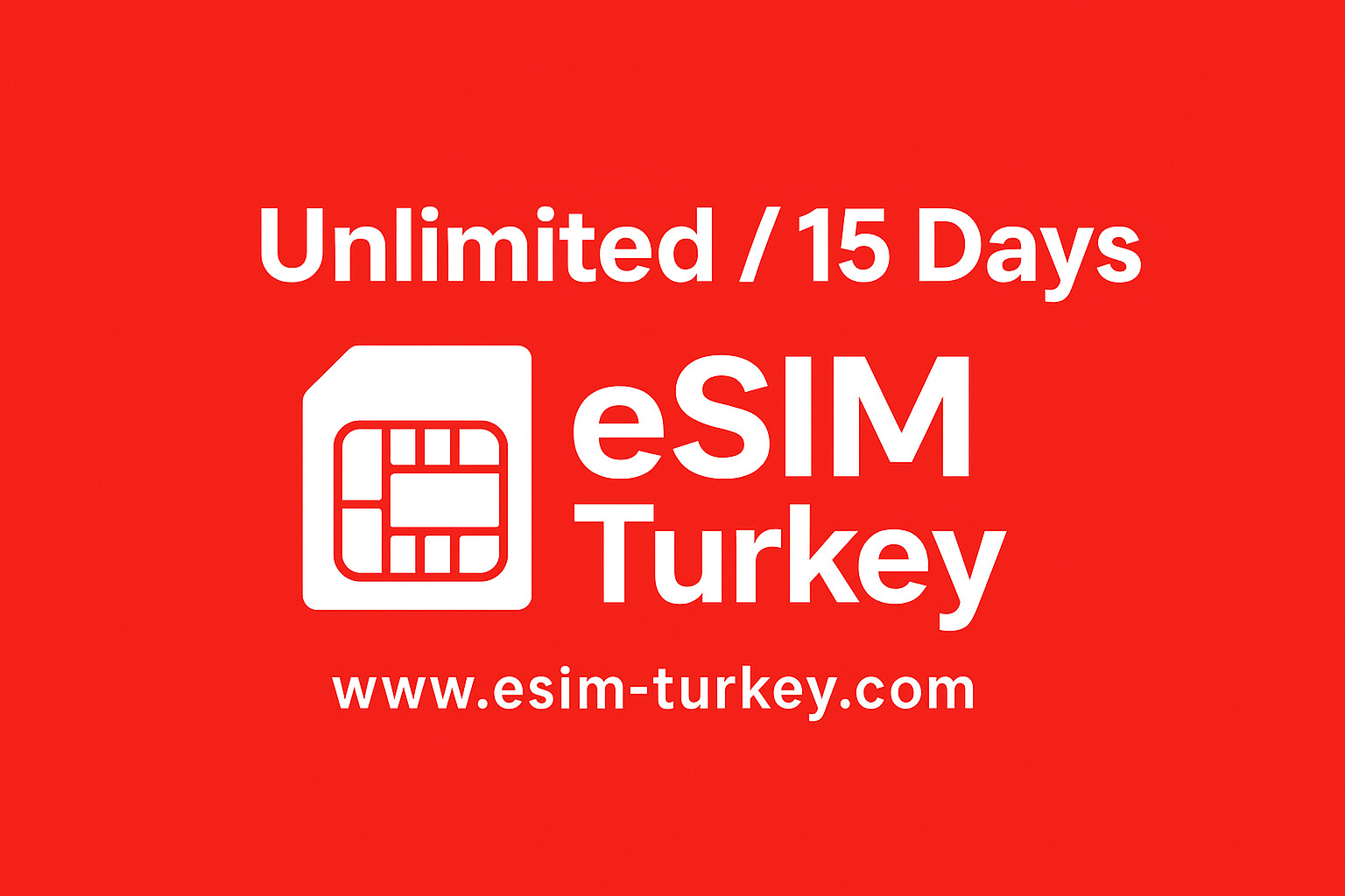 Unlimited 15 Days eSIM