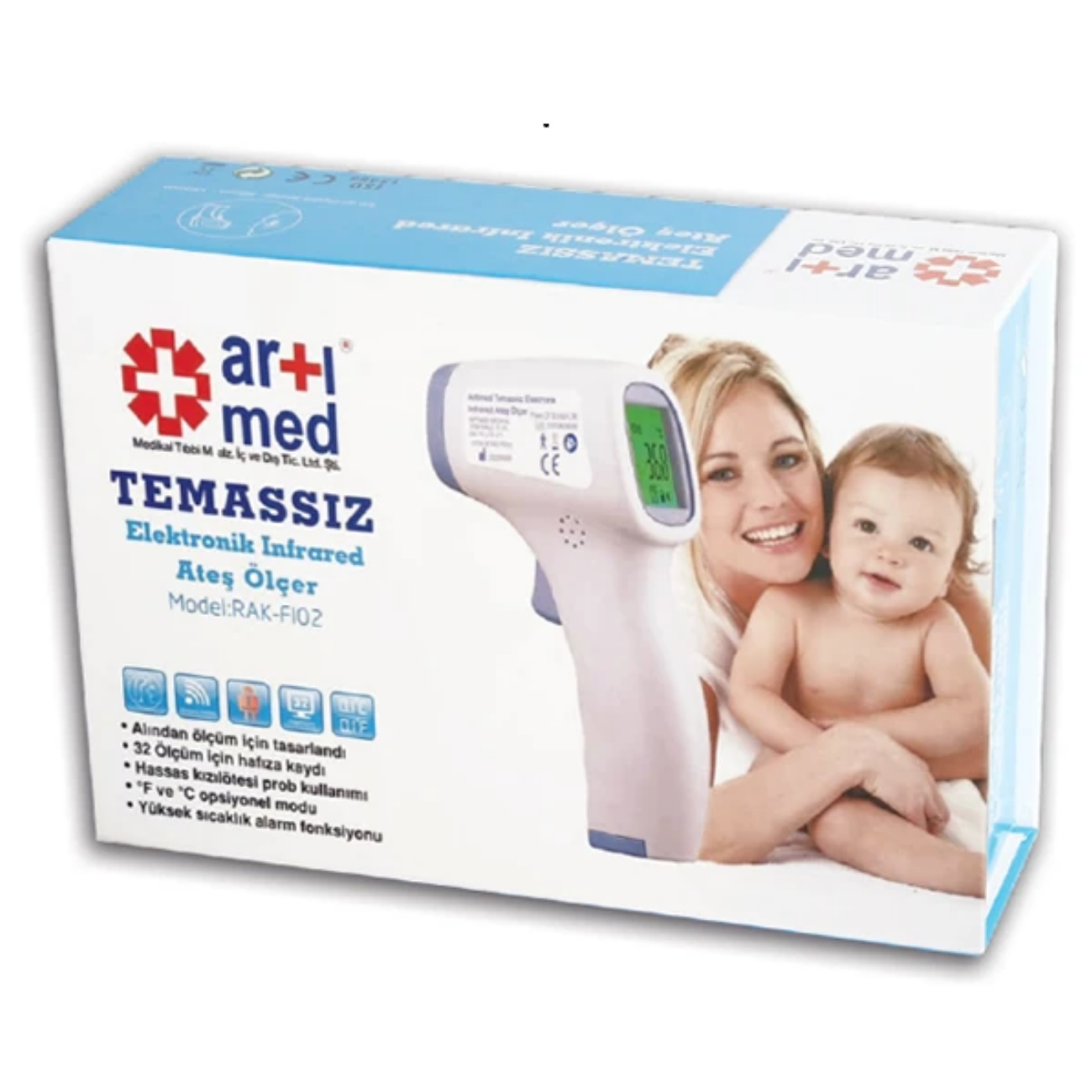 Artımed Temassız Elektronik Ateş Ölçer