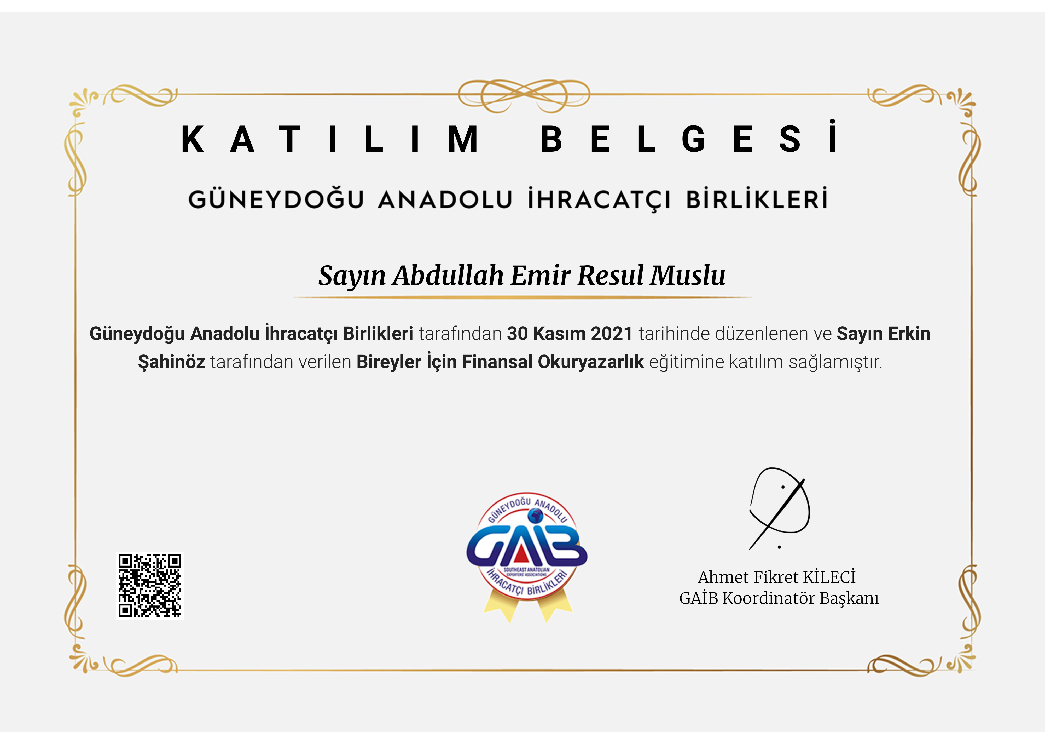 bireyler için finansal okuryazarlık