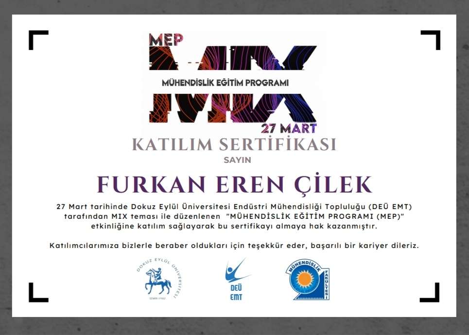 MEP-sertifika