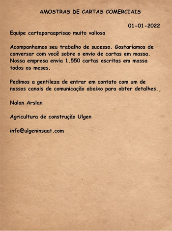 carta, escrever uma carta, enviar uma carta, carta para a prisão, cartas comerciais, cartas de amor, carta para o amante, carta para o exterior