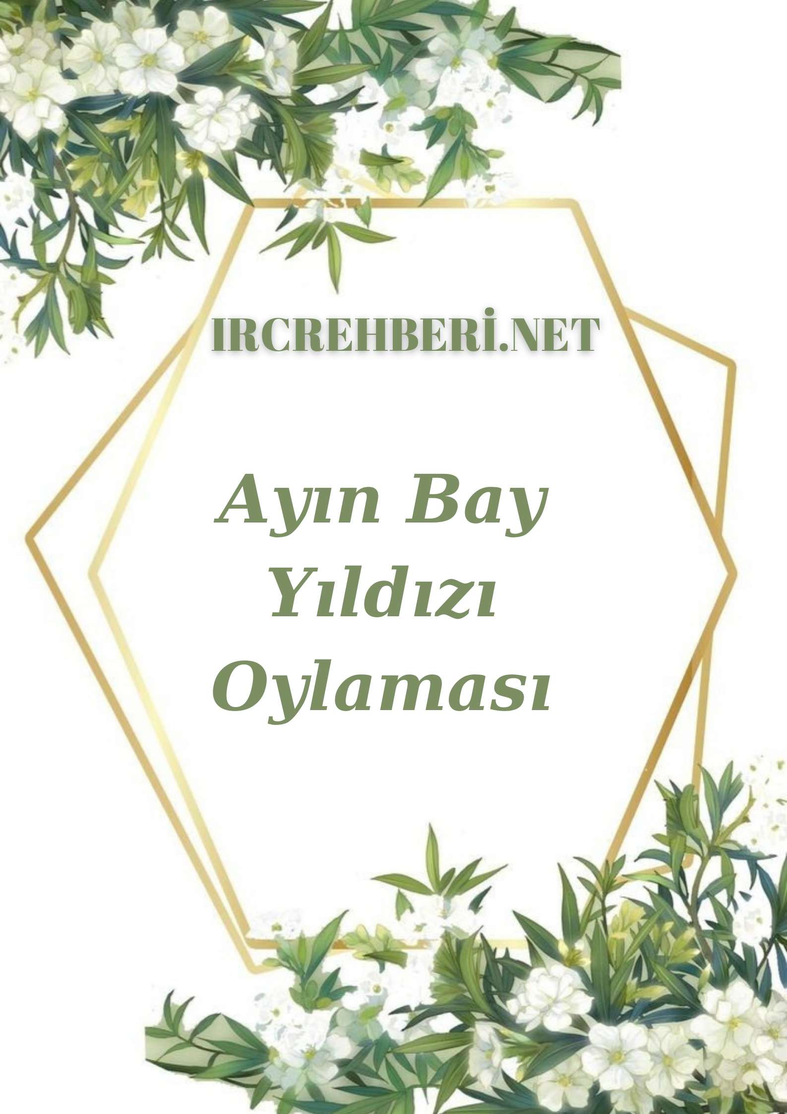 IR- Ayn Bay Yldz Oylamas - Haziran 2021