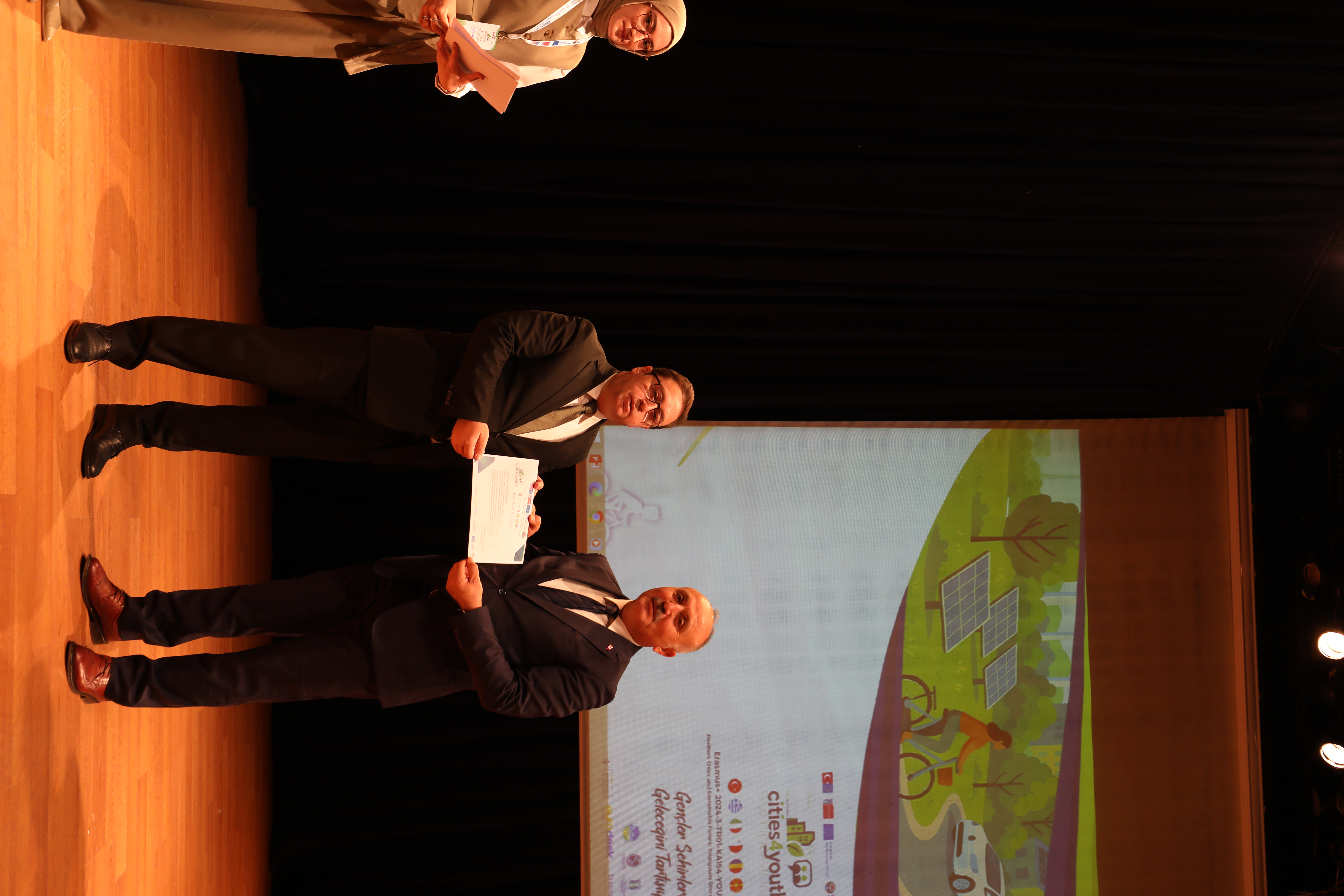 Certificate Ceremony at the Symposium
