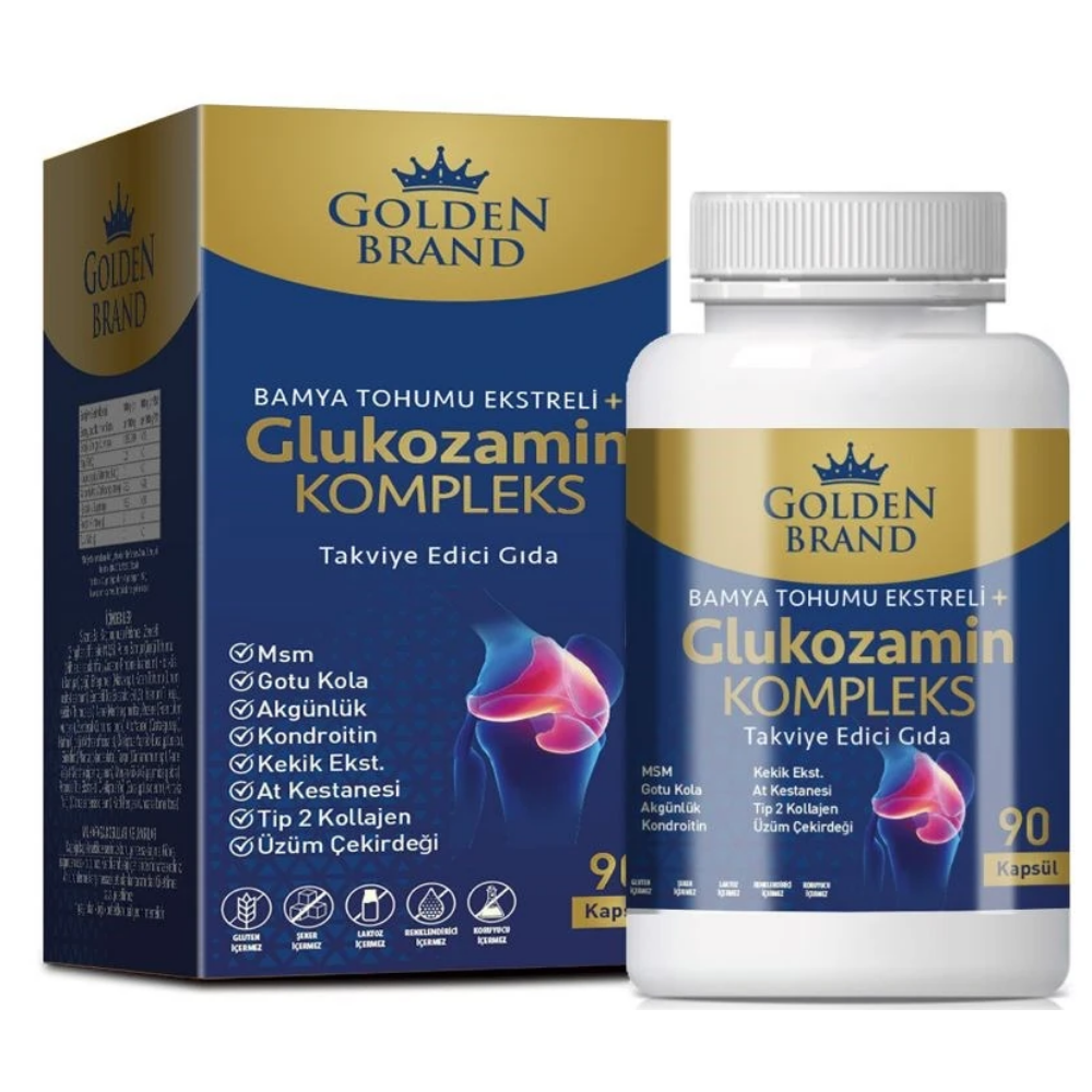 GoldenBrand Glukozamin Kompleks 90 Kapsül