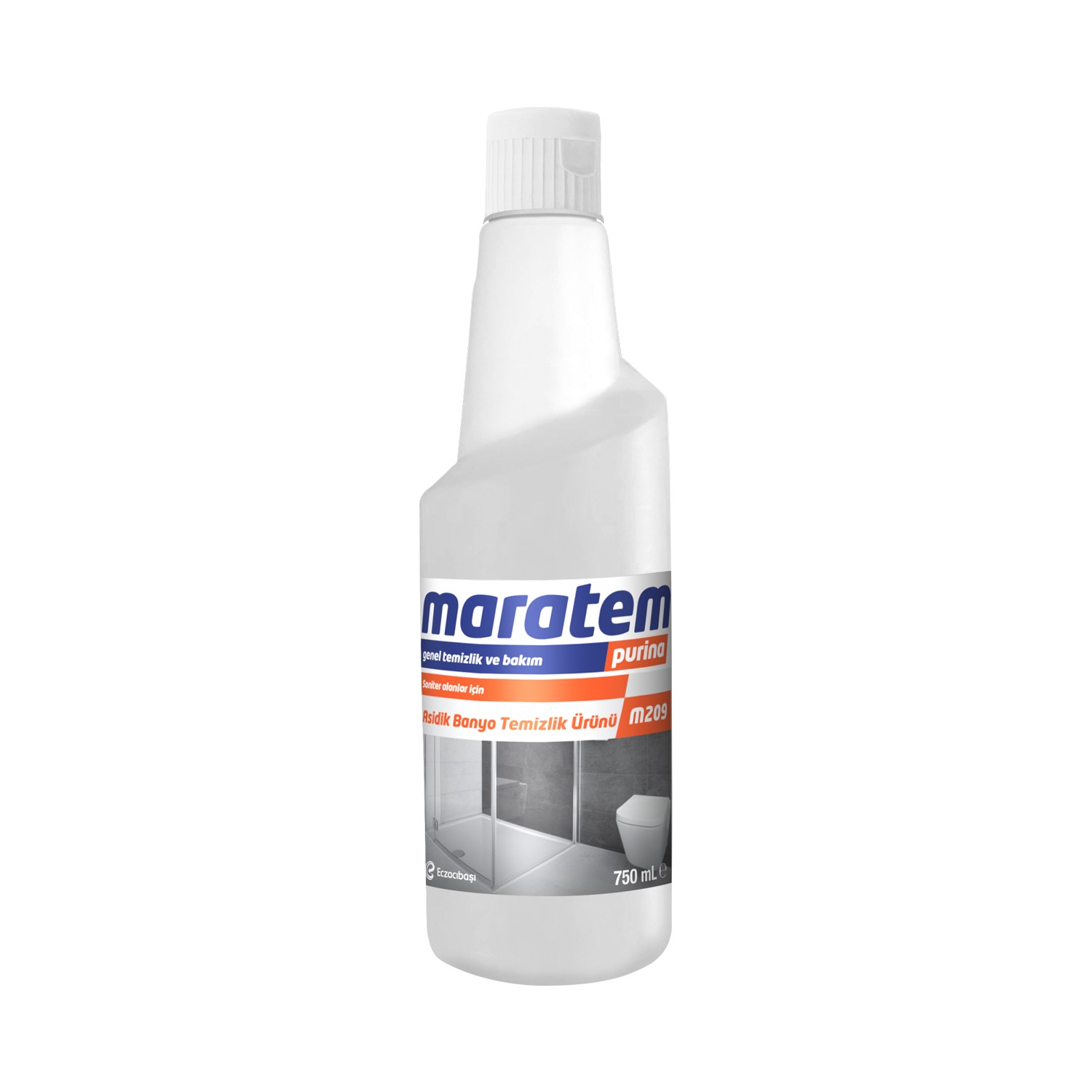 MARATEM M-209 ASİDİK BANYO TEMİZLEYİCİ 750 ML