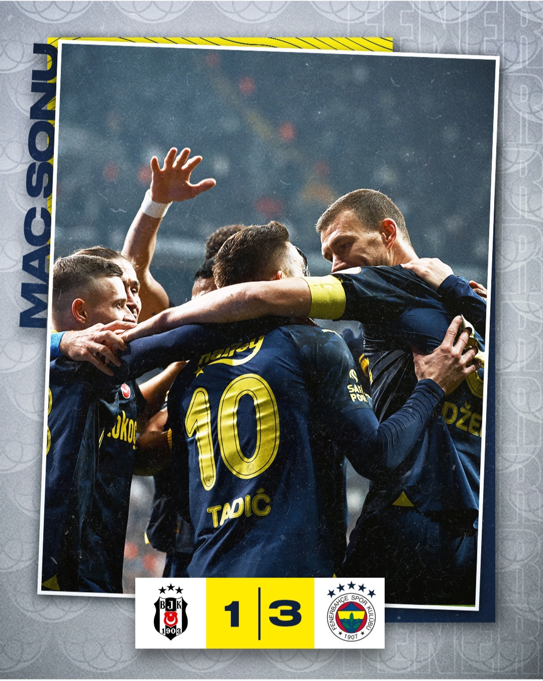 Fenerbhce Besktas`tan 3 puani 3 golle aldi :)