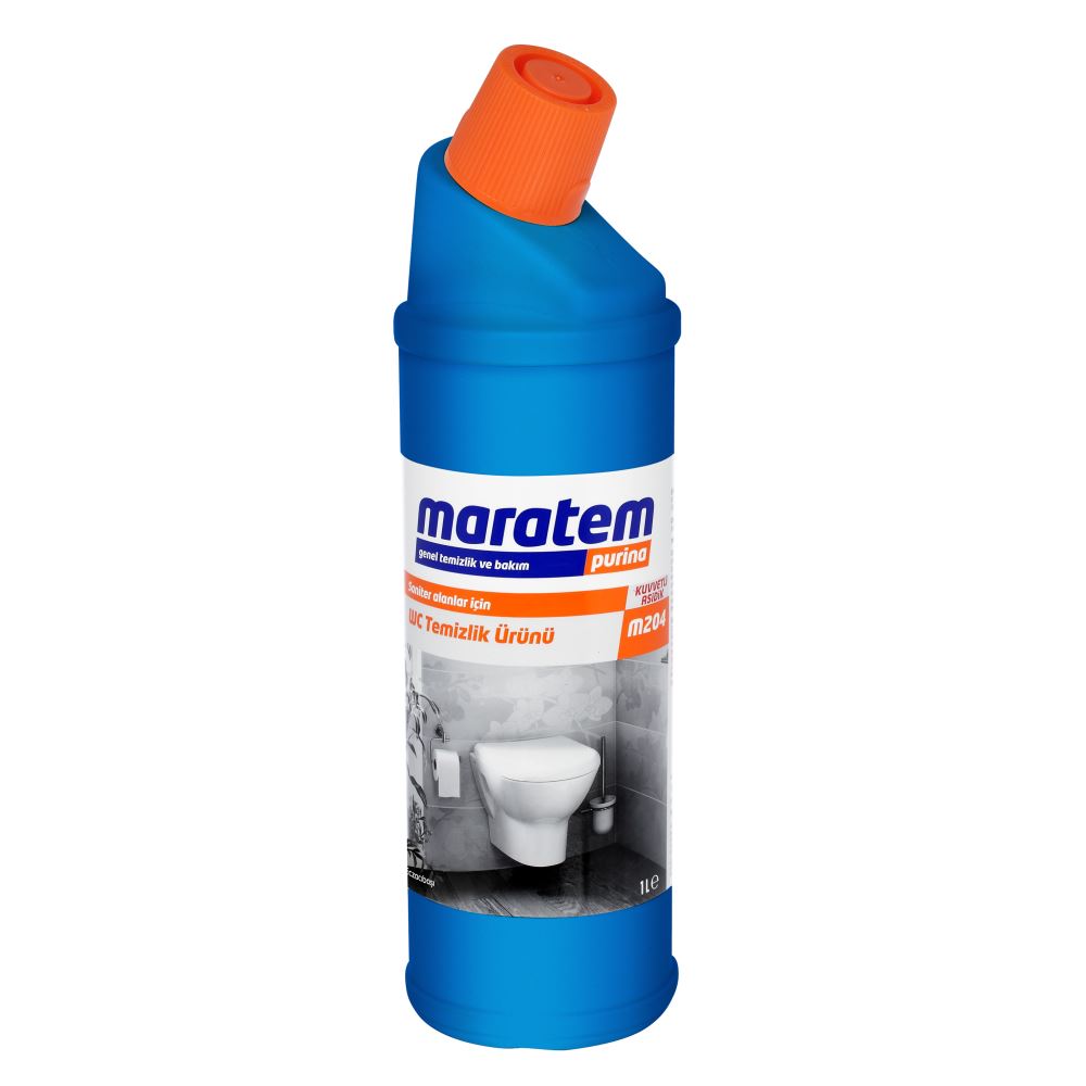 MARATEM M-204 WC TEMİZLİK ÜRÜNÜ 1 LT