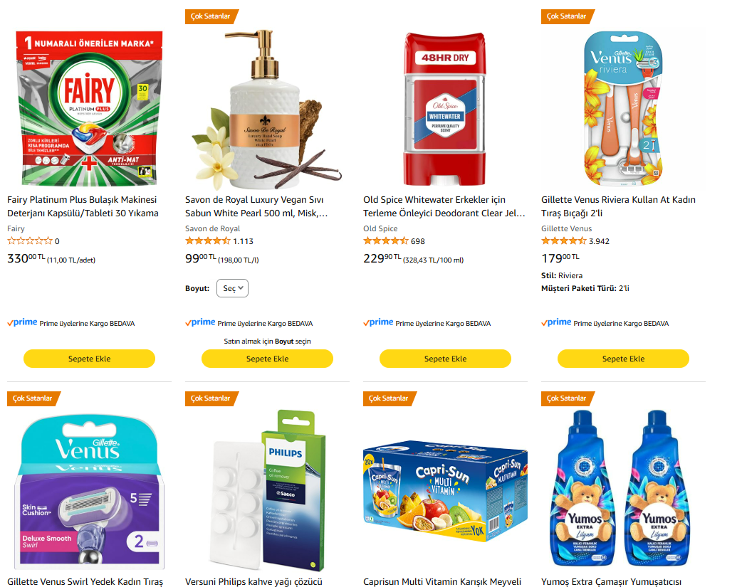 Prime Üyelerine Özel: 750₺ ve üzerine %25 indirim (Son Gün)