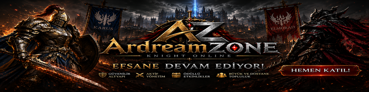 ⚔️🔥 ARDREAMZONE 🔥⚔️ | 🛡️ %100 HİLESİZ & ADİL PK | 🚫 TBL • WH • İLLEGAL YAZILIM YOK | banner