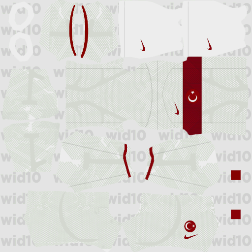 Türkiye 2023 DLS Dream League Soccer Kits Forma evsahibi
