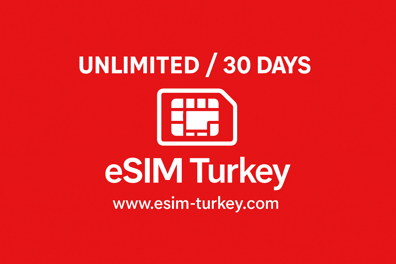 Unlimited 30 Days eSIM
