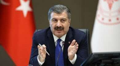 Bilim Kurulu toplant�s� sonras� Sa�l�k Bakan� Koca�dan a��klamalar