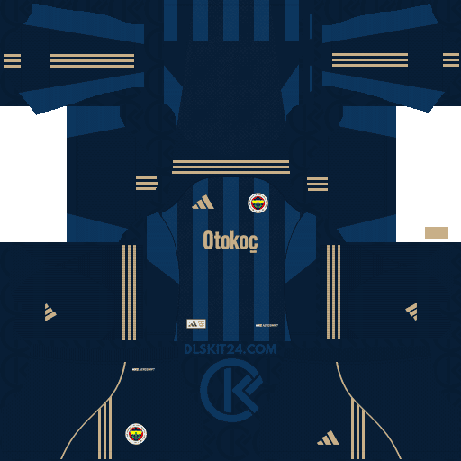 Fenerbahçe SK DLS Kits 2025-2026 Adidas - Dream League Soccer Kits 2026 (Third)