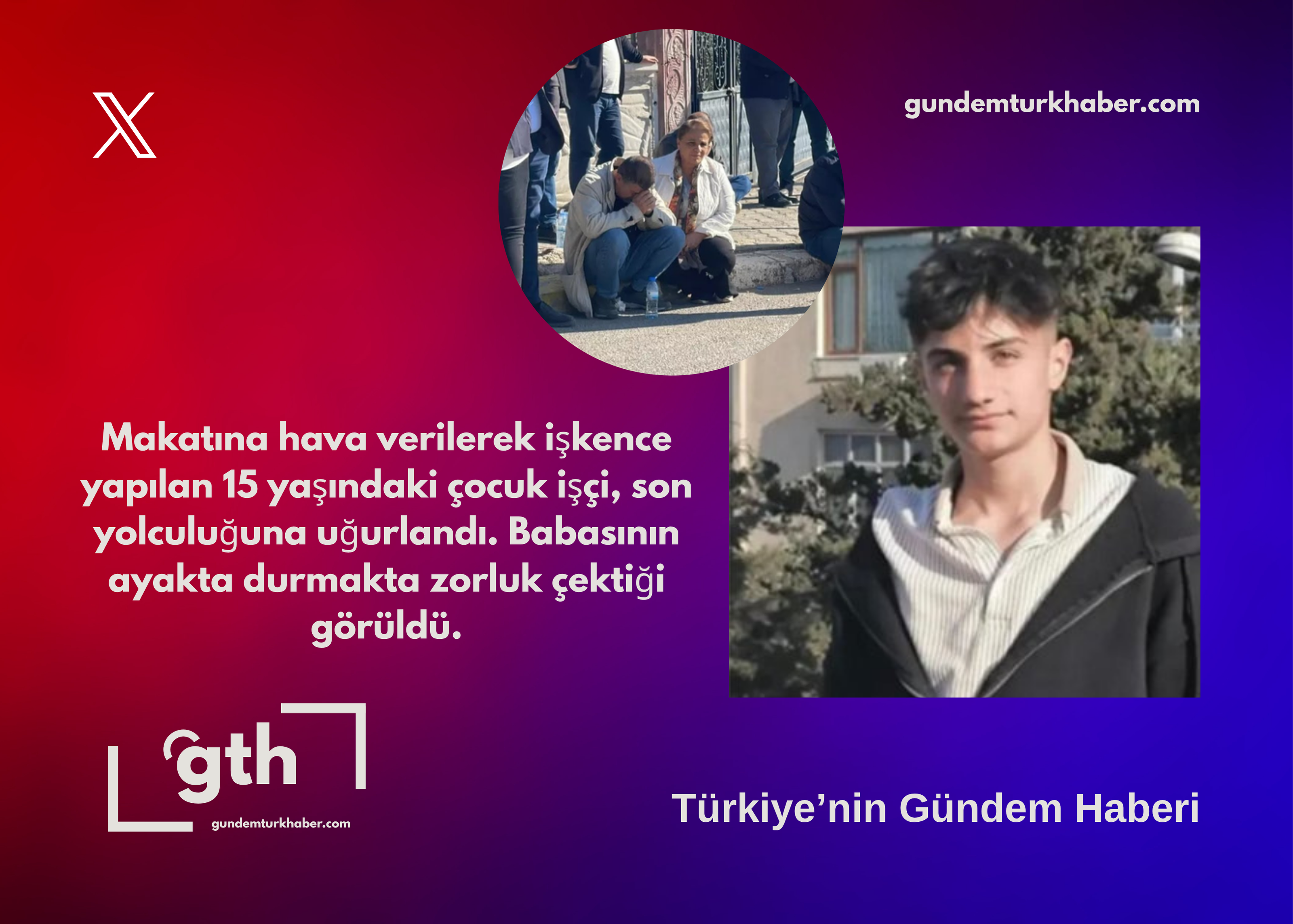 Afyon’da Korkunç İşkence: 15 Yaşındaki Çocuk İşçi Samet Yasa, Kompresörle Makatına Hava Basılarak Öldürüldü – Cenazesi Gözyaşlarıyla Uğurlandı - gundem kategorisinde Arda Narman tarafından yazılan haber görseli