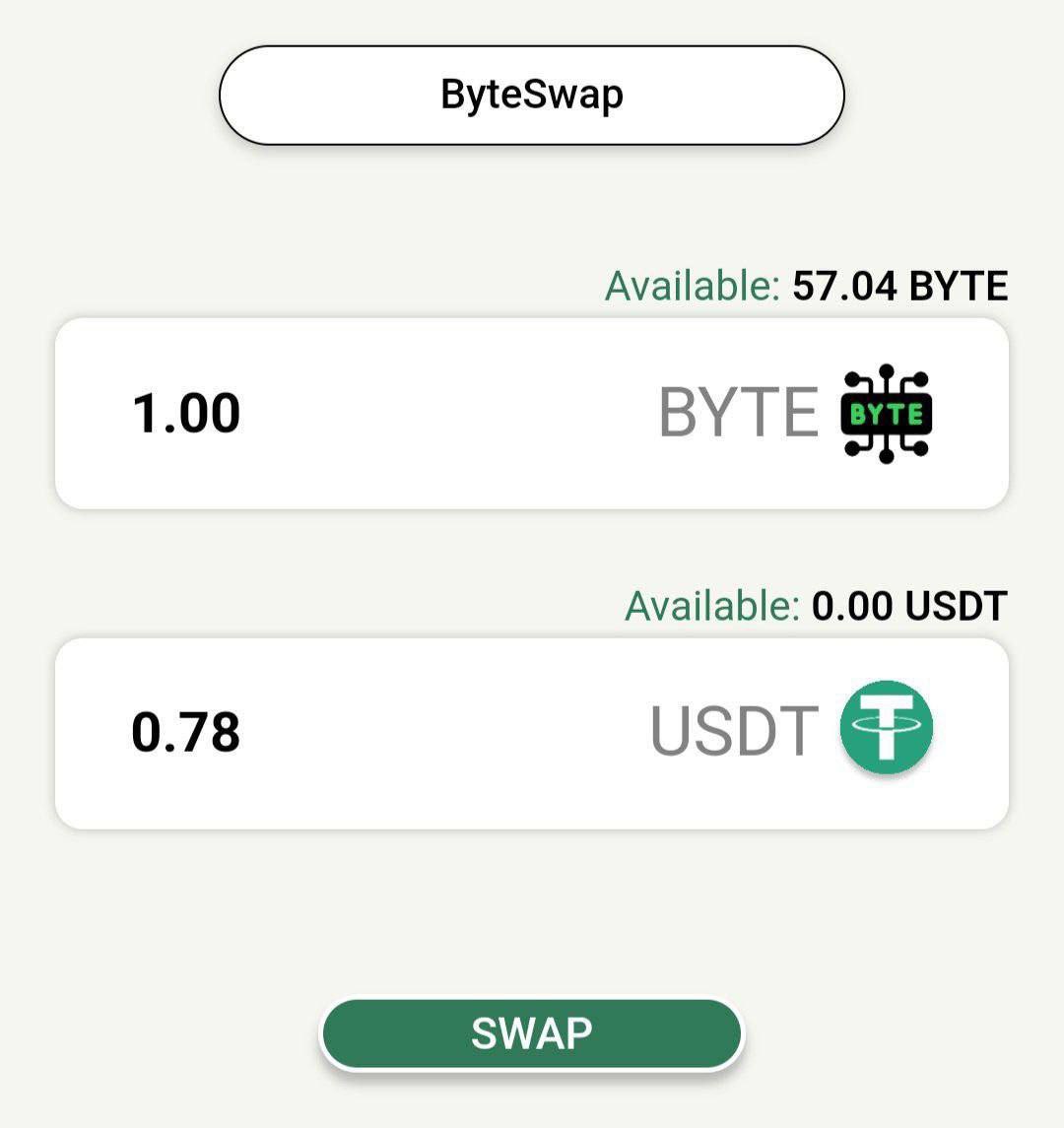 ⭕ BYTE Blockchain $BYTE NEW MINING ⛏️ APP :